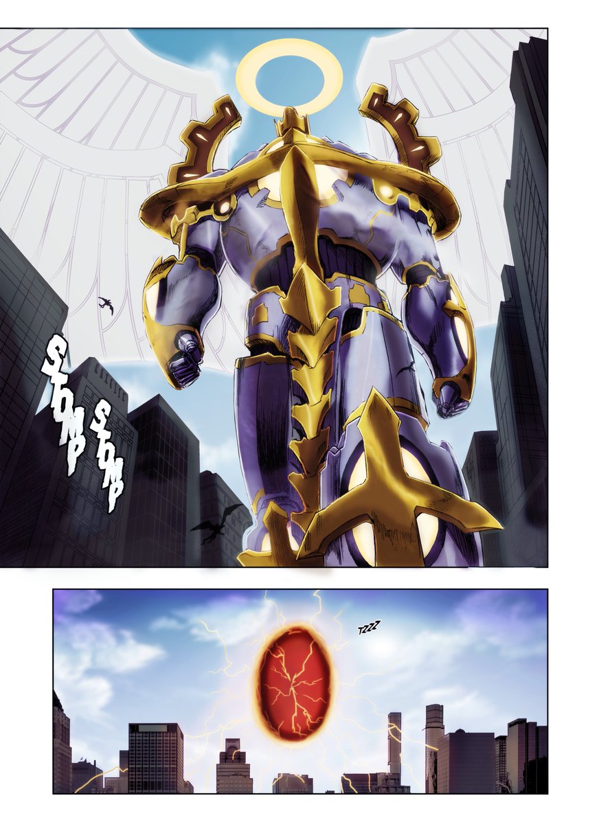 Macit_ma's tweet photo. a new coloring of The Archangel Michael in Star city , chapter 3  Hype #demonrush   
@MastarMedia @DemonRushTM https://t.co/p85wGRB8qt