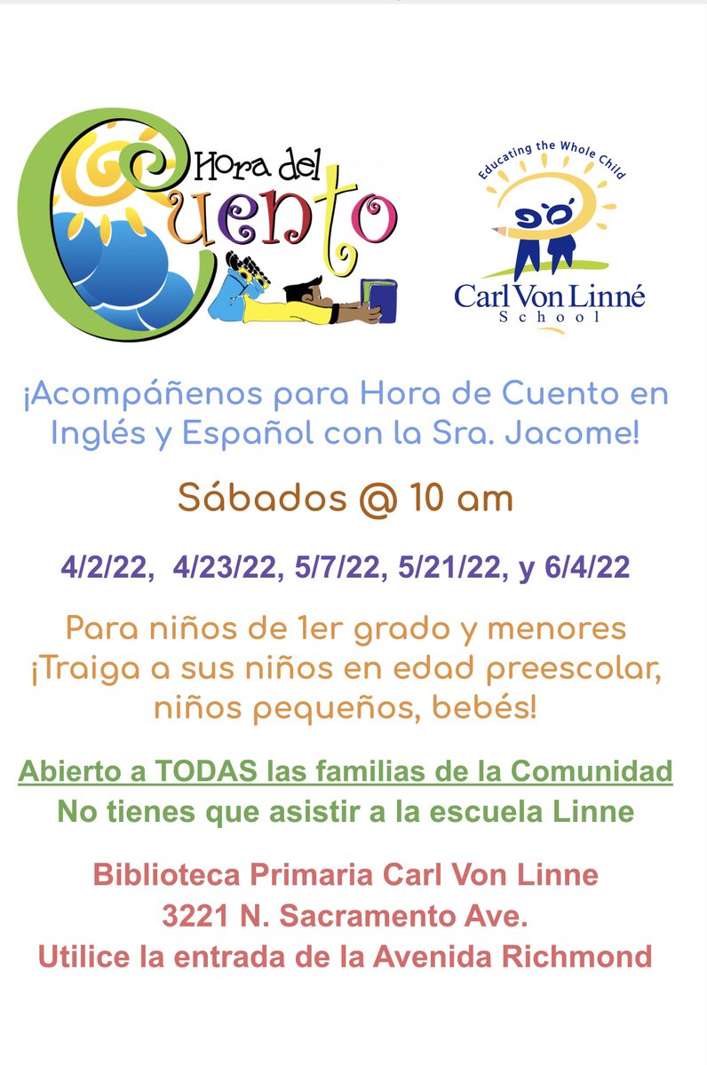 Von Linne Elementary tweet media