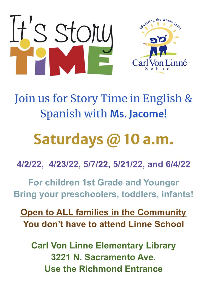 Von Linne Elementary tweet media