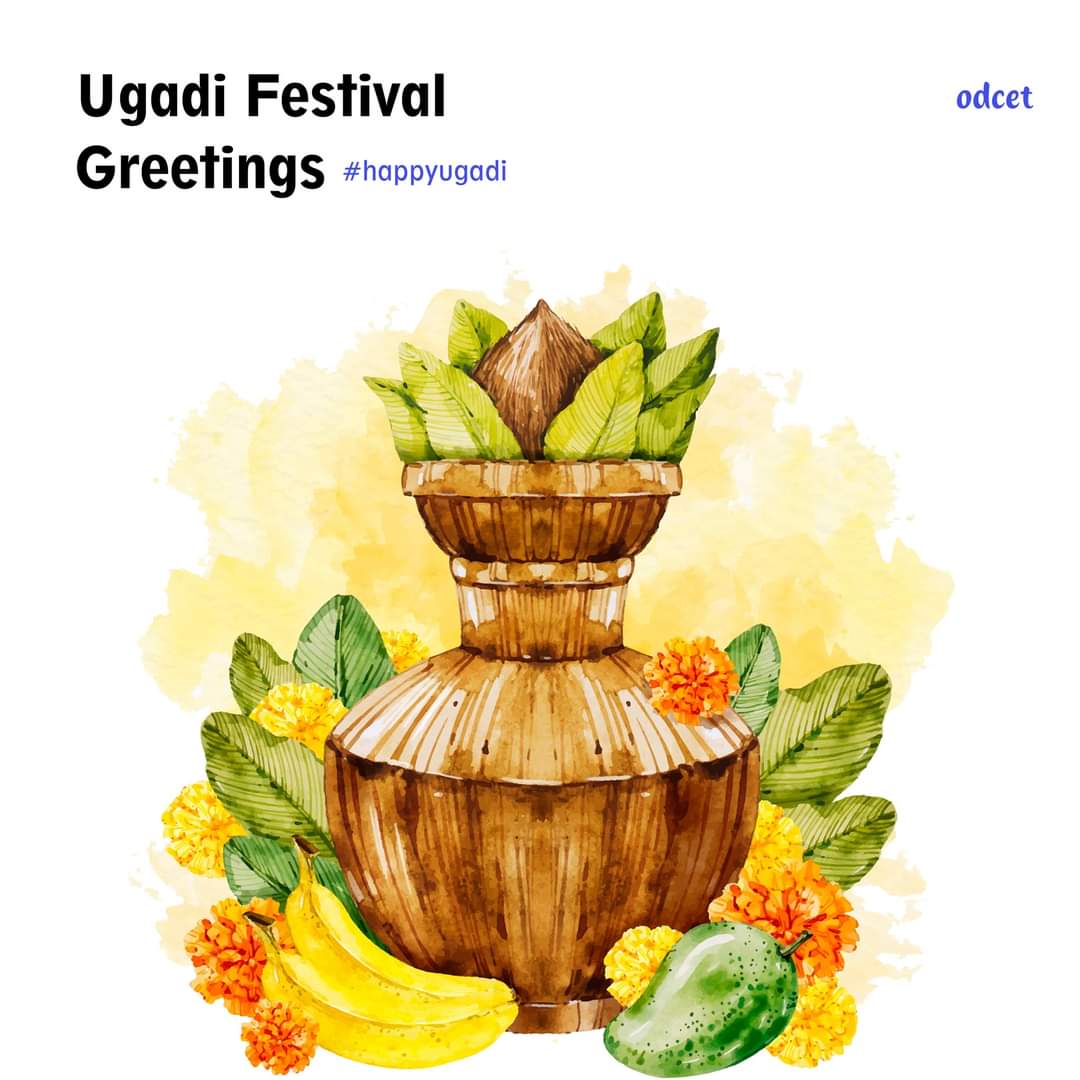 Odcet_India's tweet photo. Happy Ugadi !! May the festival of Ugadi bring you Luck, Success, and Happiness
#ugadi #ugadi2022 #ugadiwishes #ugadispecial #ugadifestival #happyugadi #odcet #odcetsignup #latestsocialmediaplatform #odcetminds #iloveodcet #odcetprofile #followme #happyodcet https://t.co/LD7LsiY5Ye