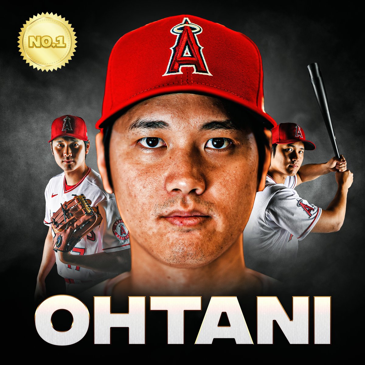 MLB's tweet photo. The legend continues.

Shohei Ohtani is No. 1 on the #Top100RightNow. https://t.co/KMdeVWUnVJ