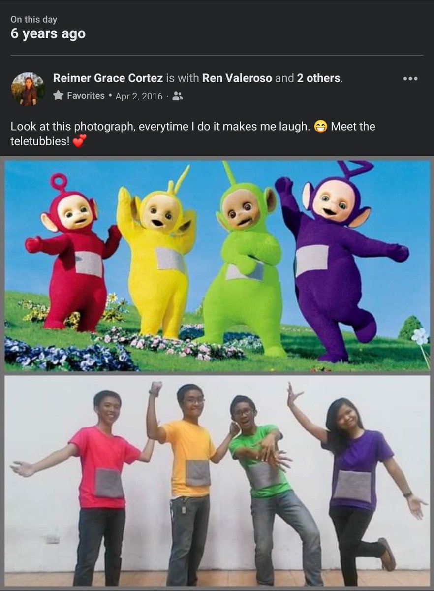 rennnenen's tweet photo. dito na lang natin ishare, miss ko na teletubbies https://t.co/Nktf93GKCm