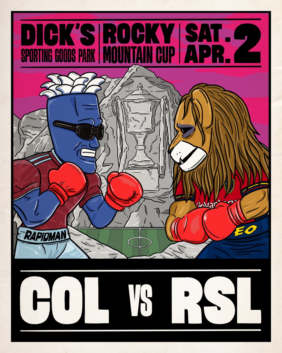 ColoradoRapids's tweet photo. Round one... 👊

#COLvRSL https://t.co/VwPUZac9M8