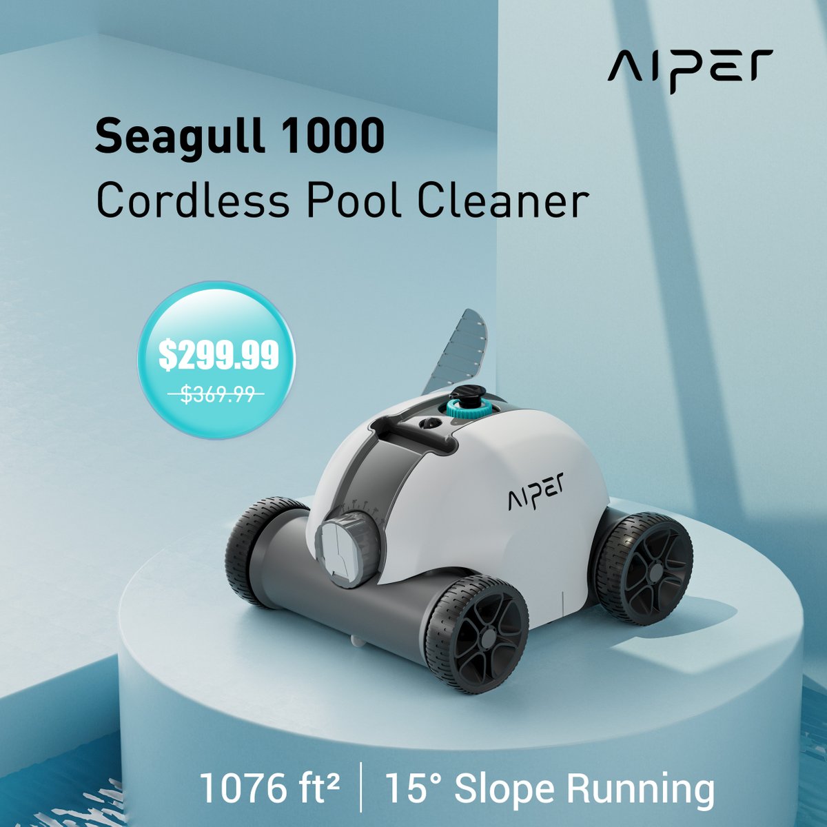 AiperOfficial's tweet photo. Seagull 1000 is an underwater car picking up all debris.
https://t.co/vUMzWxOHzy
#aiper #springcleaningday #springtime
#springcleaning #springcleaningtips https://t.co/vTRC8z3P2F