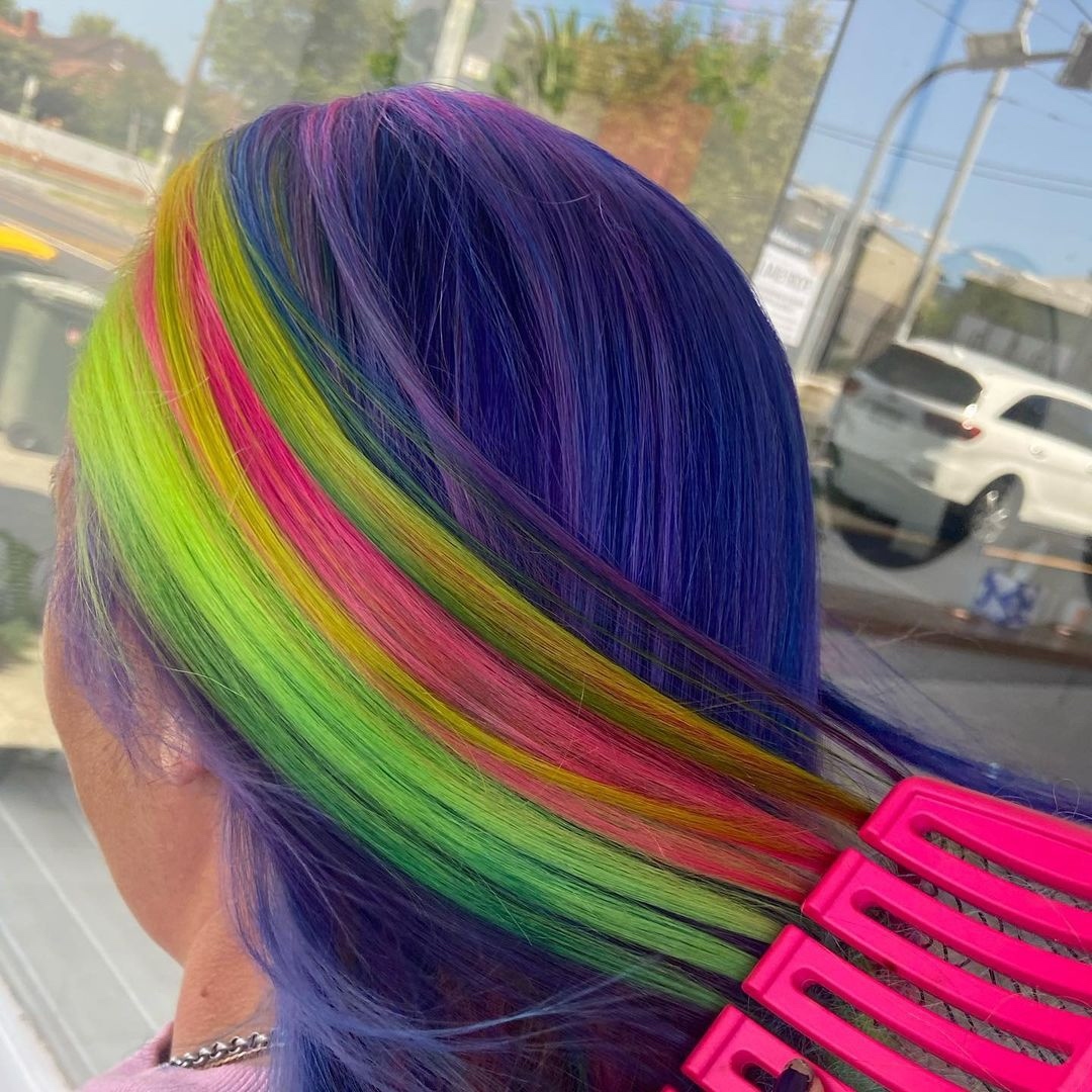 manicpanicnyc's tweet photo. Peek-a-boo!! I see you pretty rainbow hair!! 🌈
(IG: daisee_hair )
#manicpanicnyc #manicpanicpro #manicpanic #peekaboo #hiddenrainbow #rainbowhair #rainbow #rainbowhairdye #purplehair #pinkhair #greenhair #yellowhair https://t.co/El0AeVSPzZ