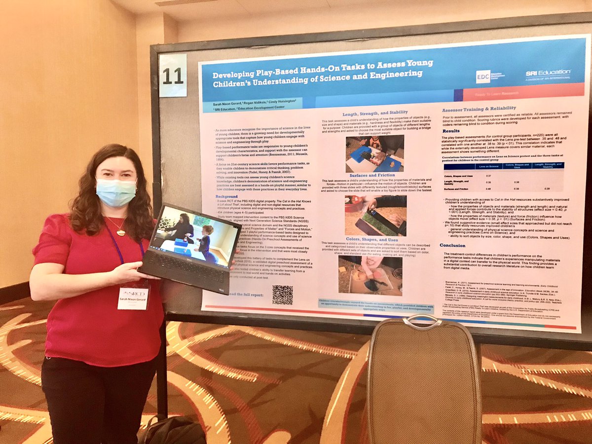SNixGerard's tweet photo. Loved getting to share our process for developing these hands-on #science assessments for 4 &amp; 5 year olds at #learnplay22! Bonus: unlocked a new Parenting level by incorporating a video of my own adorable 4 yo doing 1 of the tasks with me. 🏗 Full report: https://t.co/nfuwtRvd87 https://t.co/MHYgPLGCkk
