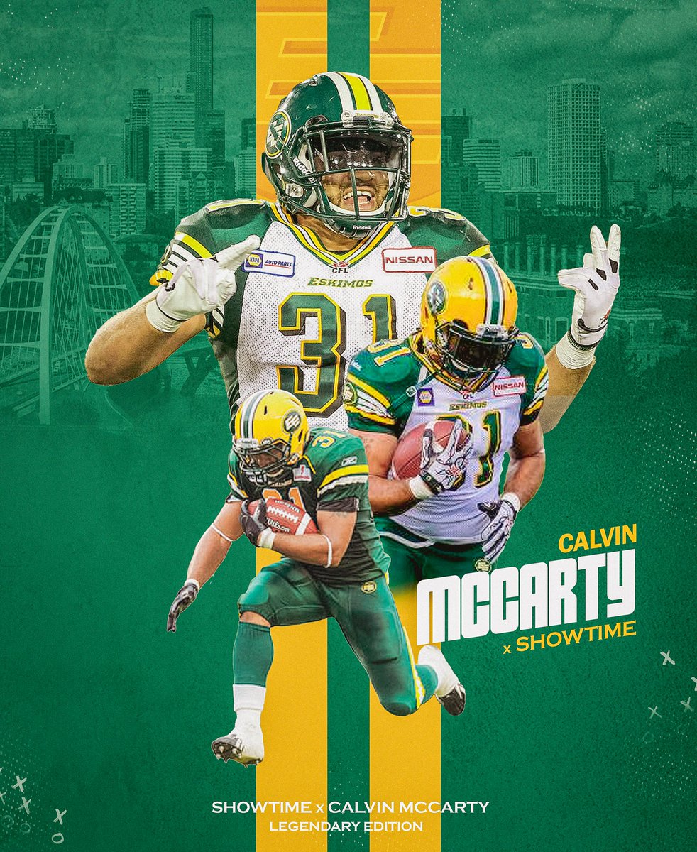 🚨WELCOME TO SHOWTIME NFT🚨

<a href="/calvinmccarty31/">Calvin McCarty</a> 

The <a href="/stmcfootball/">STM Knights Football</a> legend defines dedication and longevity as one of only FOUR running backs to ever play 200+ CFL games. Grey cup champion and a part of the CFL’s All-Decade team, he stands to make waves in the digital world. 🚀