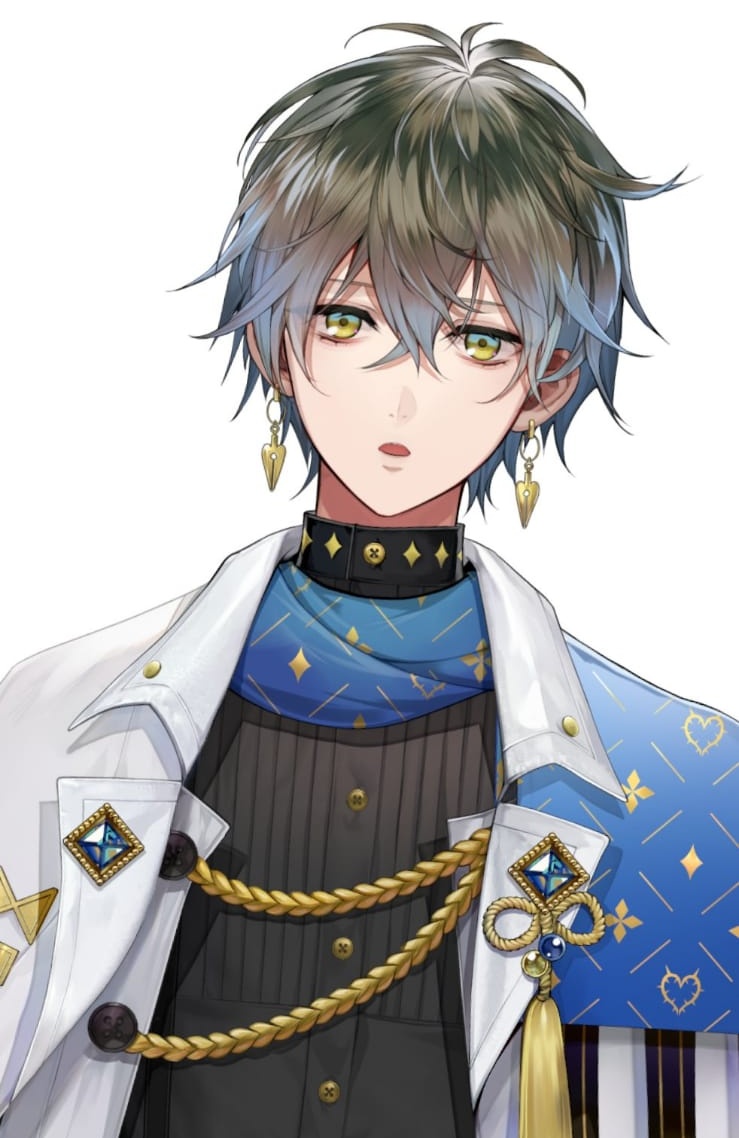 ramudaverse's tweet photo. Today's Gentaro persona of the day is the Nijisanji Vtuber Ike Eveland ~🖋

He has a similar hair, green eyes and he's also a novel writer

#夢野幻太郎誕生祭2022
#夢��幻太郎生誕祭2022 https://t.co/0URrMIRx2M