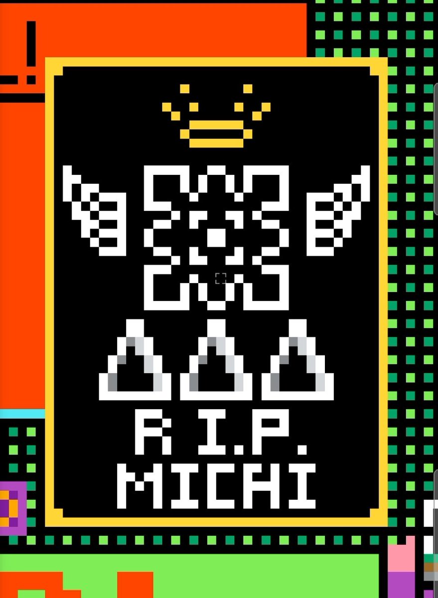 JerkRat_'s tweet photo. #ripmichi still going strong on r/place! https://t.co/zgf3KLE7RG