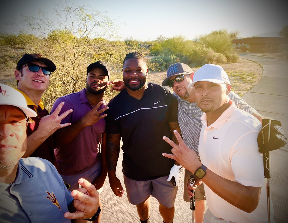 MarcusW_O2V's tweet photo. Thanks to ASU Football Alumni, Zach Romero, for sponsoring a hole!!
#TruDevil
#O2V https://t.co/viXYxEViIb