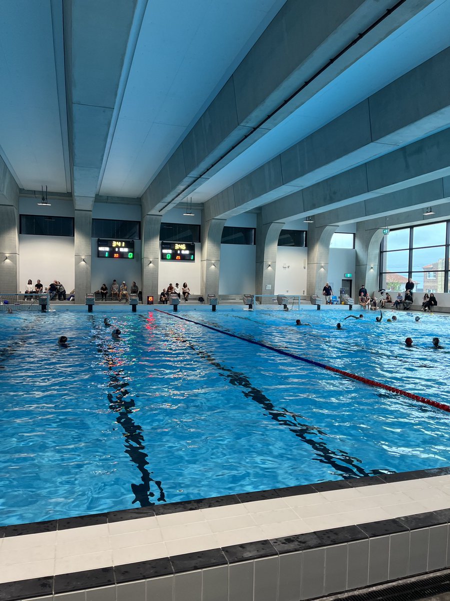 The first weekend in ⁦<a href="/StCatherinesSyd/">St Catherine's Sydney</a>⁩ #aquatic centre. Hosting ⁦<a href="/IGSAonline/">Girls Studies</a>⁩ #waterpolo grand finals. So exciting! Students love using in this new facility! ⁦<a href="/AYanitsas/">Andrew Yanitsas</a>⁩ #findyourowngreat