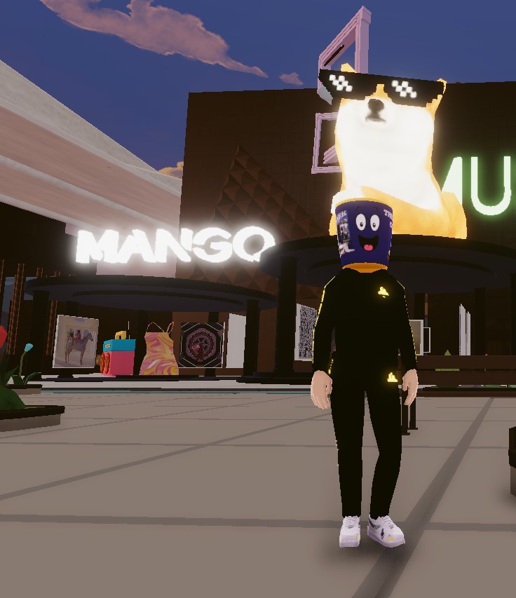 When you stop chasing your tail and start chasing your dreams. $DOGE with it 😎 #NFTs #nftart #NFTCommmunity #ZoomeezNFT #Decentraland #Metaverse