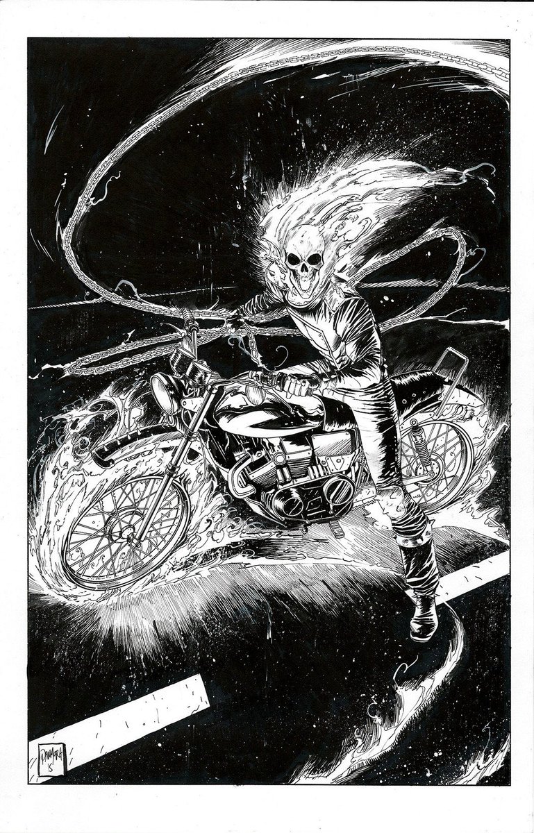 Ghost rider commission from 2015 