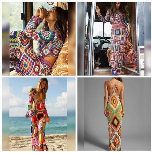 AMarkadas's tweet image. One of the most popular fashion trends of 2022:
Crochet set.