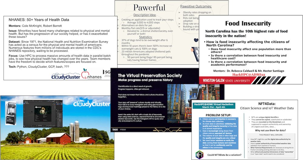 HPCcloudhack (@ccloudhack) on Twitter photo Technical Mentor Pitches | HackHPC@ADMI22 hackhpc.github.io/ADMI22/mentor-…
Thank You to All of Our Technical Mentors!!
#HackHPC #ADMI <a href="/VoltronData/">Voltron Data</a> <a href="/omnibond/">Omnibond</a> <a href="/TACC/">TACC</a> <a href="/sciencegateways/">sciencegateways</a> <a href="/googlecloud/">Google Cloud</a> @XSEDEscience Technical Mentor Pitches | HackHPC@ADMI22 hackhpc.github.io/ADMI22/mentor-…
Thank You to All of Our Technical Mentors!!
#HackHPC #ADMI <a href="/VoltronData/">Voltron Data</a> <a href="/omnibond/">Omnibond</a> <a href="/TACC/">TACC</a> <a href="/sciencegateways/">sciencegateways</a> <a href="/googlecloud/">Google Cloud</a> @XSEDEscience