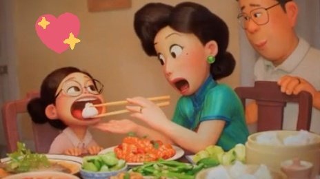 ming_lee62's tweet photo. Dinner with my lovely husband and gorgeous daughter! Tonight was fun ☺ #TurningRedMovie #minglee https://t.co/3WmZf74Rnj