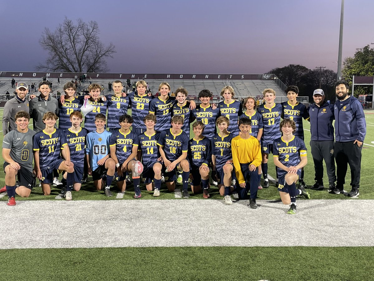 scotsathletics's tweet photo. Congratulations @HP_ScotsSoccer! On to the Regional Semis!! @ScotsAth @HPScotsLive #NGAE ⚽️ https://t.co/VcAkGmPtbZ