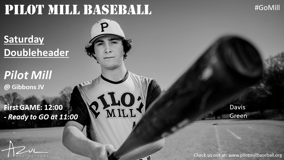 pilot_mill's tweet photo. We will be at Gibbons High School for a doubleheader...
#GoMill https://t.co/EsiFmQmZK2