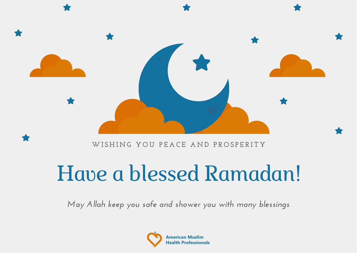 MuslimHealth's tweet photo. Wishing everyone a Blessed Ramadan!
As we move back to long awaited gatherings, check out these tips & recommendations for community members & Mosques to safely navigate this month!
#Ramadan #Ramadan2022 #WeCanDoThis #MadetoSave @Faiths4Vaccines @globalhealthc3 https://t.co/G7Oqdx76Wa