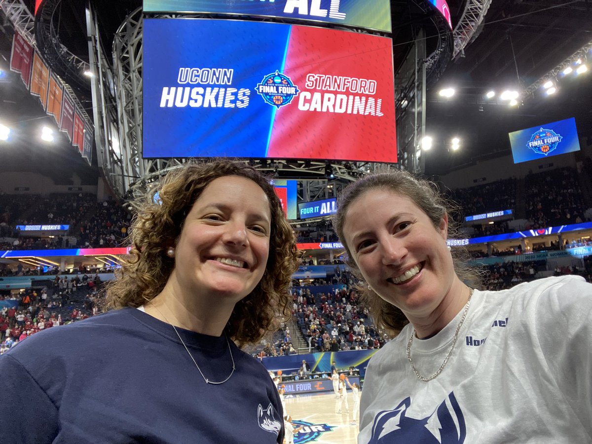 Go UConn!  Excited to be here! #wffselfie