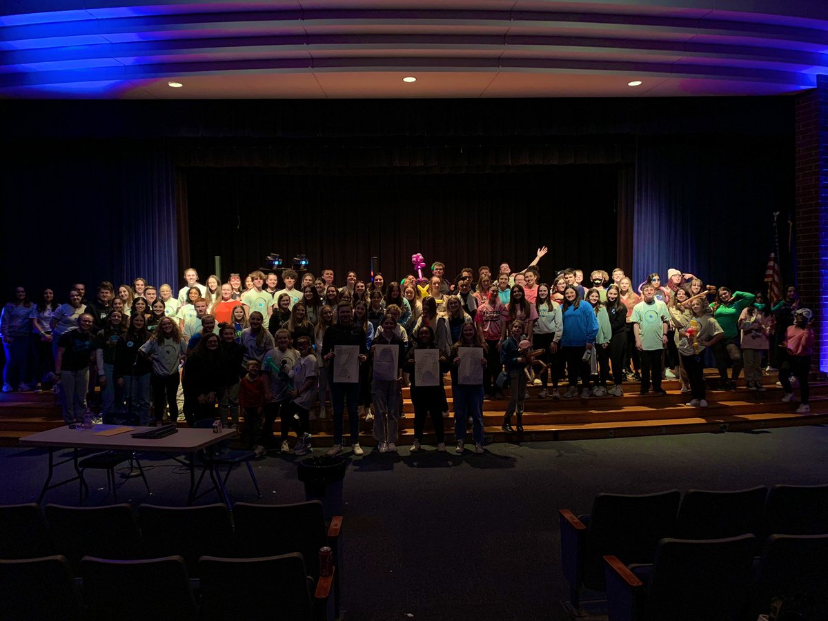 SenecaValleySHS's tweet photo. Student Council’s 8th annual Raiderthon brought everyone together for a night of fun! Excited and honored to have raised $7,000 for the @MLSWPA and grateful for all who made this event a success!#Svproud #SVgivesback https://t.co/lS5lX5M9QX