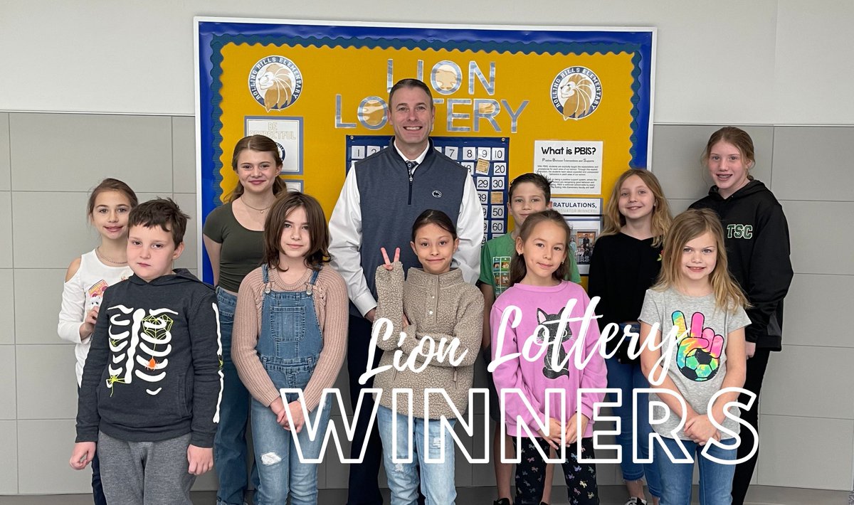 Congratulations to our recent Lion Lottery Winners! Our students shine by following our Roar Rules - Be Respectful, Be Responsible, Be Safe! 🦁 #pbis