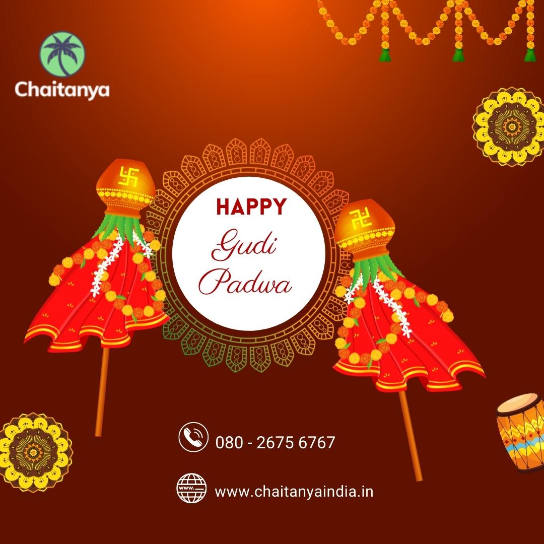 ChaitanyaFin's tweet photo. Welcome the opportunities, happiness, and success coming your way this year. Chaitanya wishes you a prosperous #GudiPadwa and #Ugadi
#festival #mfi #NewYear #nbfc #microfinanace #microcredit https://t.co/TKqbinjfSD