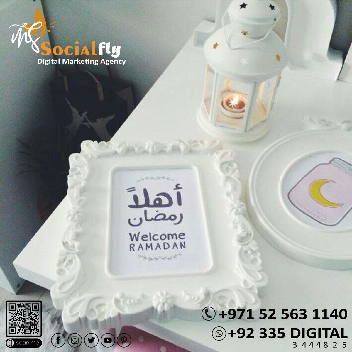 MSGroupCo1's tweet photo. Ramadan is a great chance to purify and rebuild your Imaan. Be ready to refresh our Imaan in this approaching holy Ramadan.
Social Fly Digital Marketing
Call: +971 52 563 1140
WhatsApp: +92 335 DIGITAL (3444825)
#Ramadhan
#socialfly
#marketing
#advertising
#SEO
#SMM
#promotion https://t.co/oXAZTQ6Dei