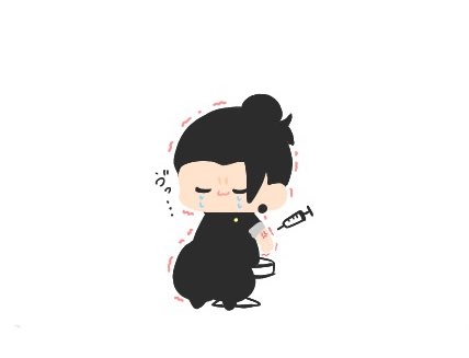 「今日はお注射するよ… 」|きょうらんのイラスト