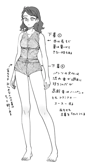 異世界下着事情  #異郷の爪塗り見習い
またちょこちょこ書き足していきます 