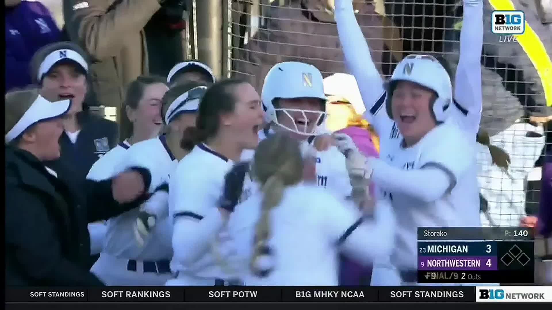 Northwestern Softball on Twitter "Still hype from that game? Same 😅