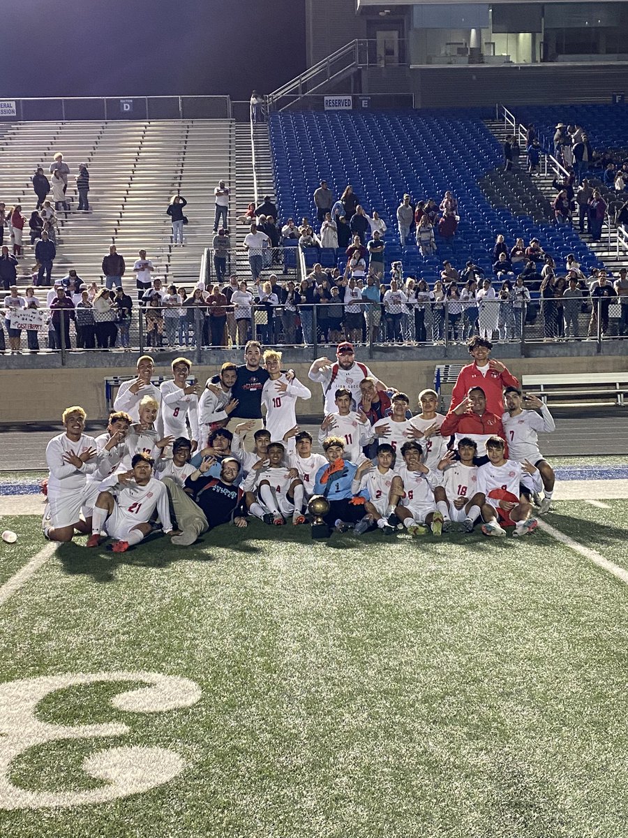 Congratulations CHS Lions Soccer Team. Heading to Northwest ISD next weekend for the UIL Regional Championship!! #castleberryisd #cisdathletics