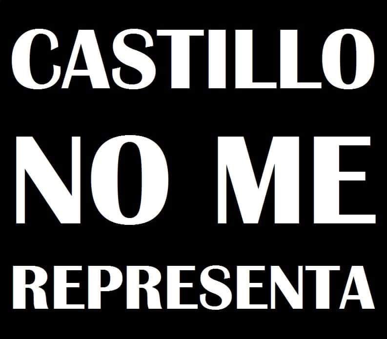 #castillonomerepresenta #CastilloRenuncia