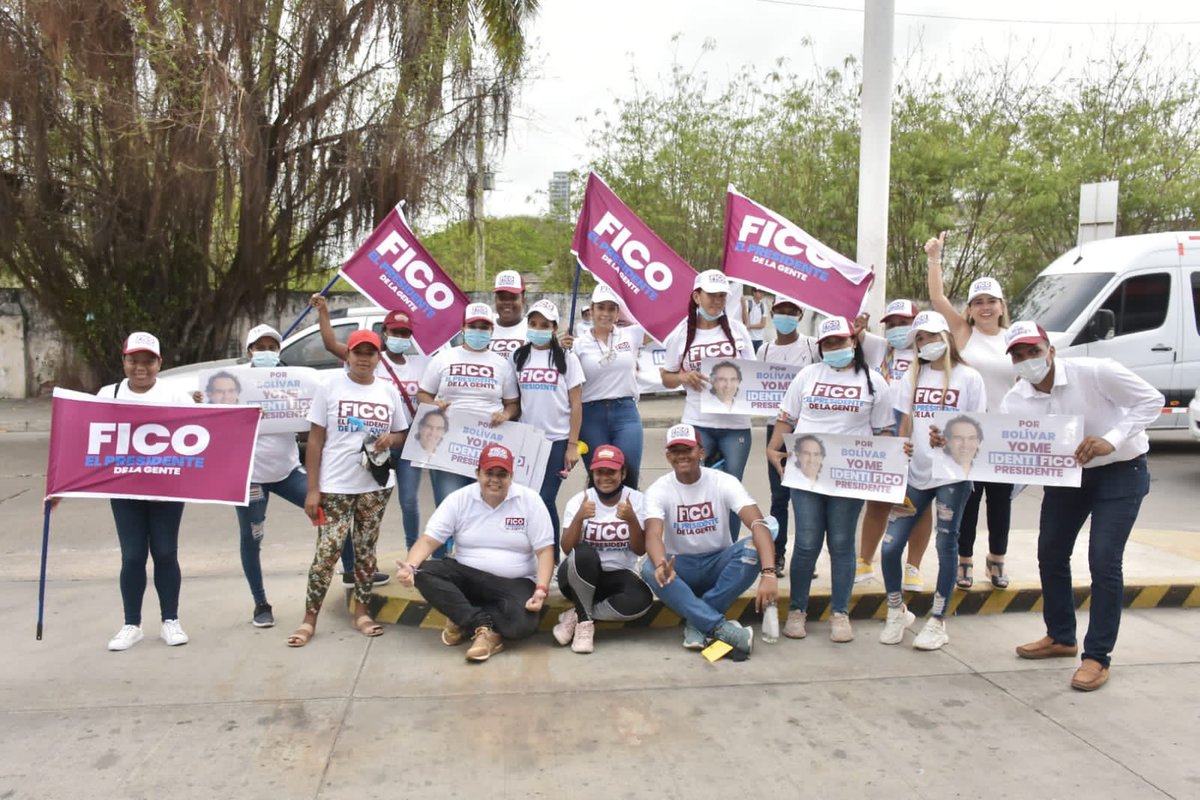 ficoctgybolivar's tweet photo. #Cartagena y #Bolívar con FICO. Vamos a Ganar #FicoPresidente #Pegaton https://t.co/1IHYaJU4WH