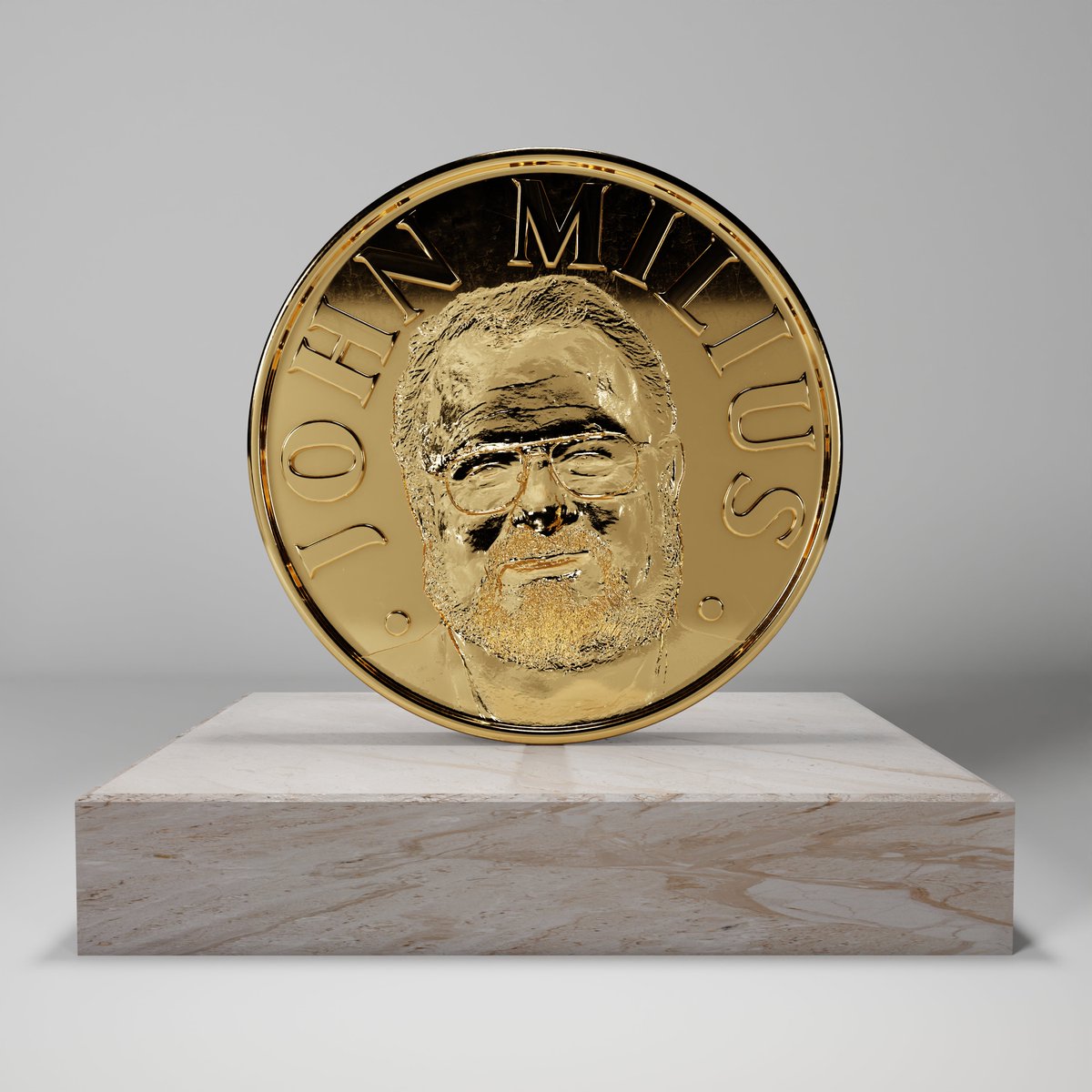 The Iconic #NFT John Milius

John Milius is an American screenwriter, film director, and producer.

Unique 1/1 Token 🪙 tinyurl.com/2p84w96j

#NFTsales #NFTCommunity #digitalart #nftcollector #nftcollectors #NFTs
#nftart #art #nonfungible #NFTartist #Ethereum #Bitcoin