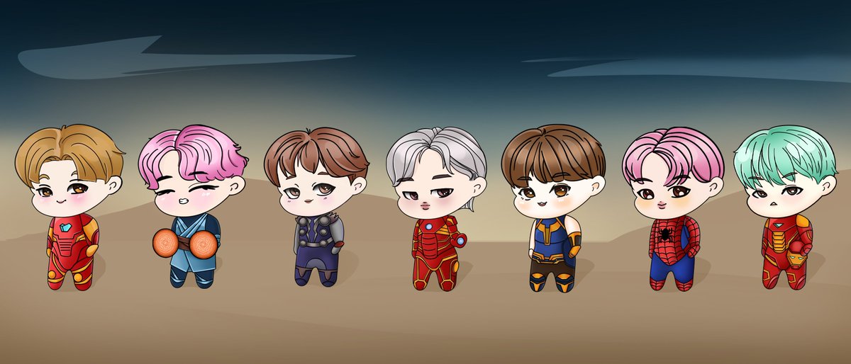 The_Chidos's tweet image. BTS Collection is now verified and on sale! All members in their favourite marvel suites! 
sologenic.org/nfts/rNGXaVq7Y…

@realSologenic #BTS #NFTCommmunity  #NFTs #chibiart #CHIBI #Marvel #XRPCommunity #XRPLcommunity #Sologenic