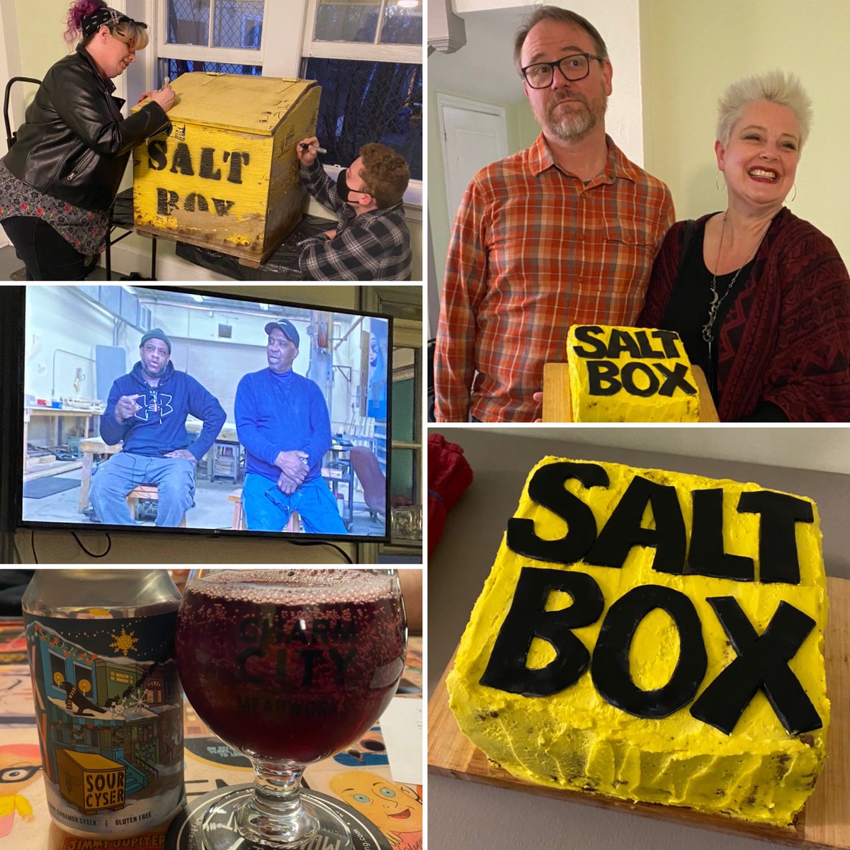 thebrokenplate's tweet image. My salty heart is full. There was cake!
I’ll share the documentary as soon as I have a link but I’m delighted that they got to talk to the guys in the DOT workshop.