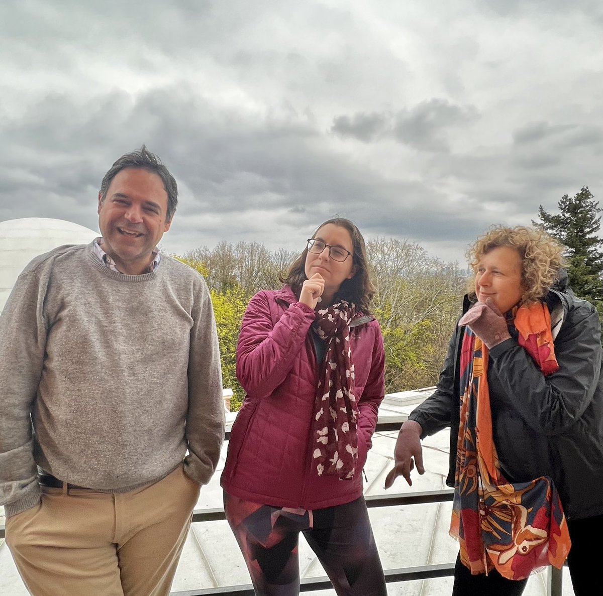 AlyssaAGoodman's tweet photo. What’s next for these 3 troublemakers? So happy to be in Vienna w @cszucker @joaoalves #radwave #localbubble #orion @ESAGaia @NASAWebb @glueviz https://t.co/lMusTbrAlr
