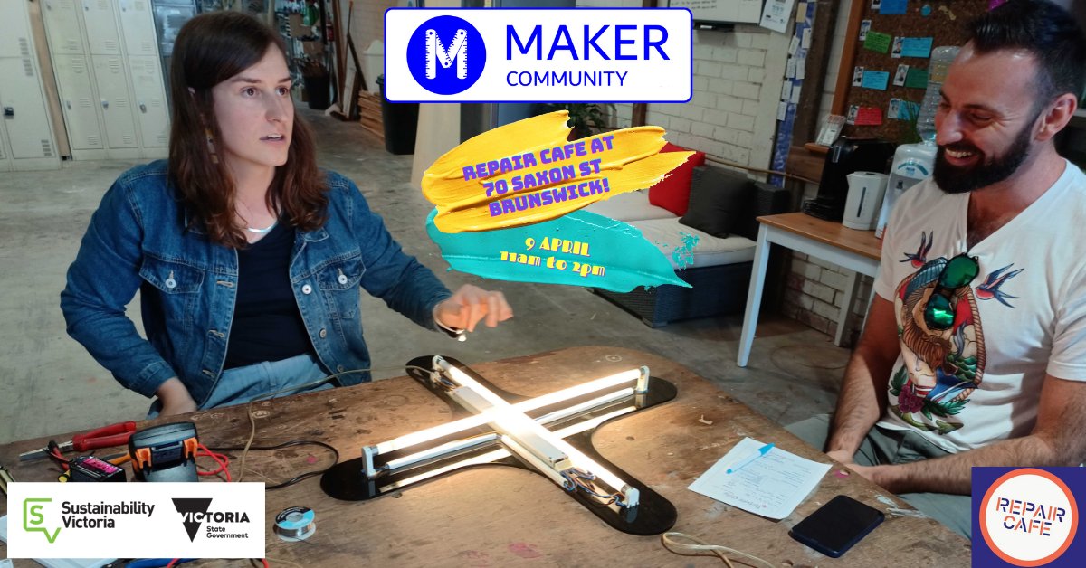 We're opening our doors once again for our monthly Repair Cafe next Saturday! This could be a great time to fix up some old camping gear ahead of the Easter weekend! 🛠🐰