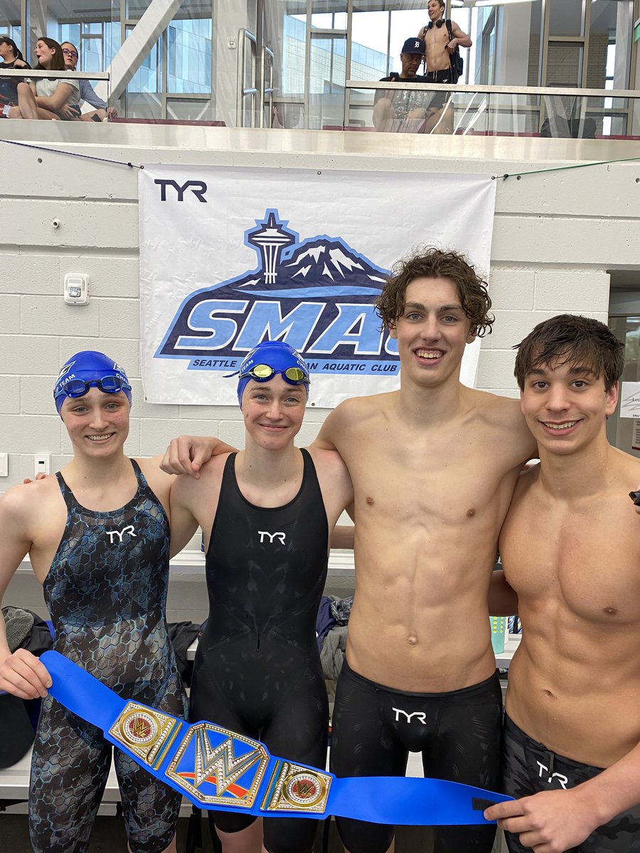 tomasmendezbeck's tweet photo. FASTEST 15-16 Mixed 200 Medley Relay EVER!!! #GOSMAC @swimswamnews @SwimmingWorld @TYRSport https://t.co/V2Fx8VnEZg