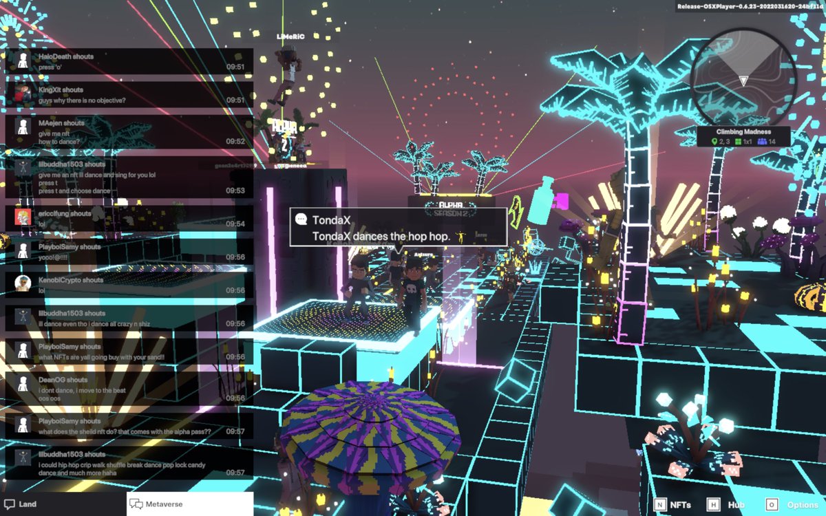 EricCLFung's tweet image. this is after after party at alpha season 2 sandbox 
*I just woke up and missed the party before 😂

#SandboxAlphaS2 #SandboxAlphaS2Contest