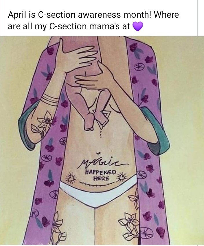 agapevessel's tweet photo. C-section moms are warriors!
#csectionmoms #Aprilcsection #strongmoms https://t.co/Pp1WO60K2b