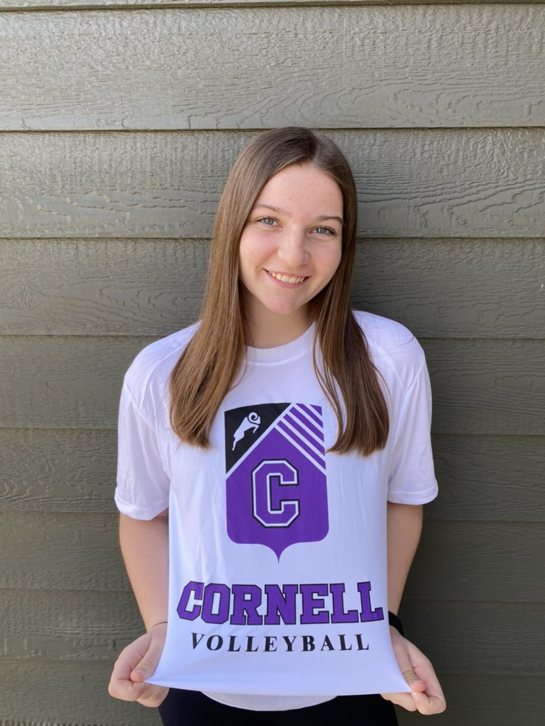 I’m beyond excited to announce my commitment to continue my academic and volleyball career at Cornell College! Thank you to my parents, coaches, and teammates who supported me throughout this journey!! #gorams💜🐏