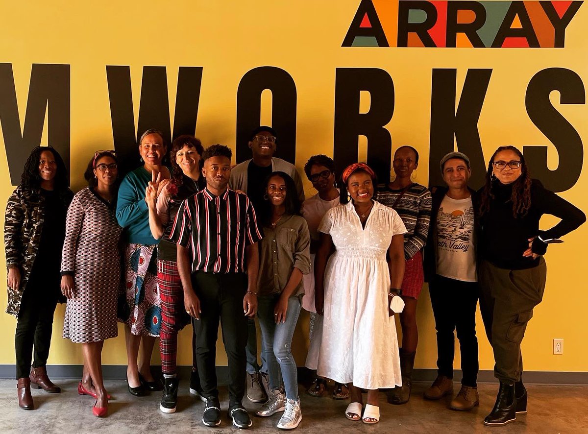shazbennett's tweet photo. Today was our last day in the #QueenSugar writers room! 😭Thank you @ava for getting us out of Zoom! Can’t wait for y’all to see these beautiful words come to life! @sarafinneyjohnson @charlesrayhamilton @eddieserranojr @frankitheb @karencorneille_ @CarynGotThis @writtenbymadi https://t.co/vwe3e7DpiP