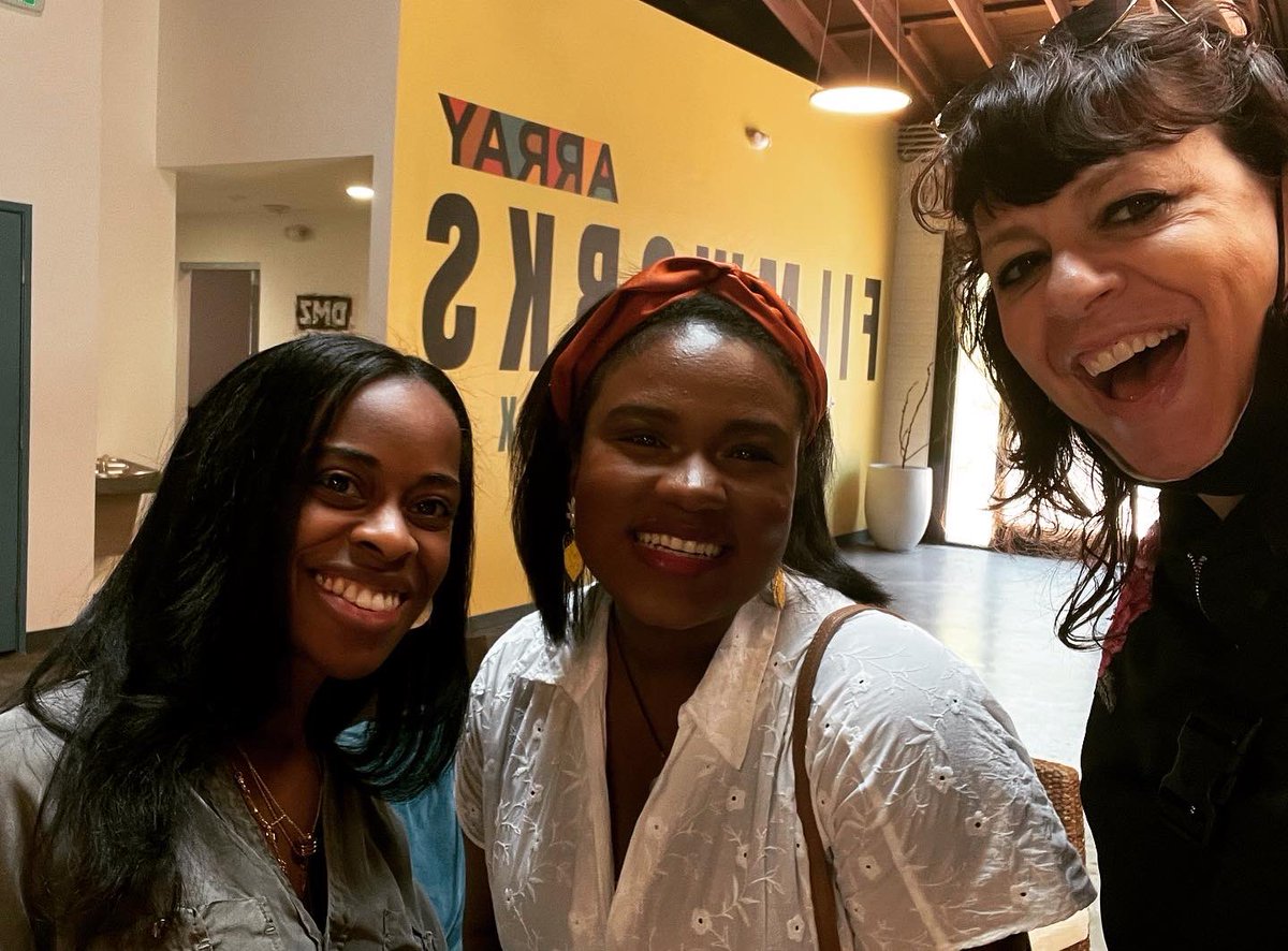 shazbennett's tweet photo. Today was our last day in the #QueenSugar writers room! 😭Thank you @ava for getting us out of Zoom! Can’t wait for y’all to see these beautiful words come to life! @sarafinneyjohnson @charlesrayhamilton @eddieserranojr @frankitheb @karencorneille_ @CarynGotThis @writtenbymadi https://t.co/vwe3e7DpiP