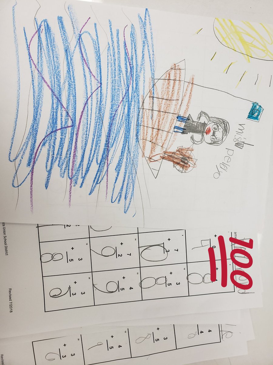 bepelayo's tweet photo. I β€ seeing & receiving my Ss art work, but this time they tugged at my heart strings when grading their math facts π #RelationshipBuilding #KindnessMatters #CastleSTEAM @CastleSTEAM #PelayoPirates https://t.co/hsbpHLkNJZ