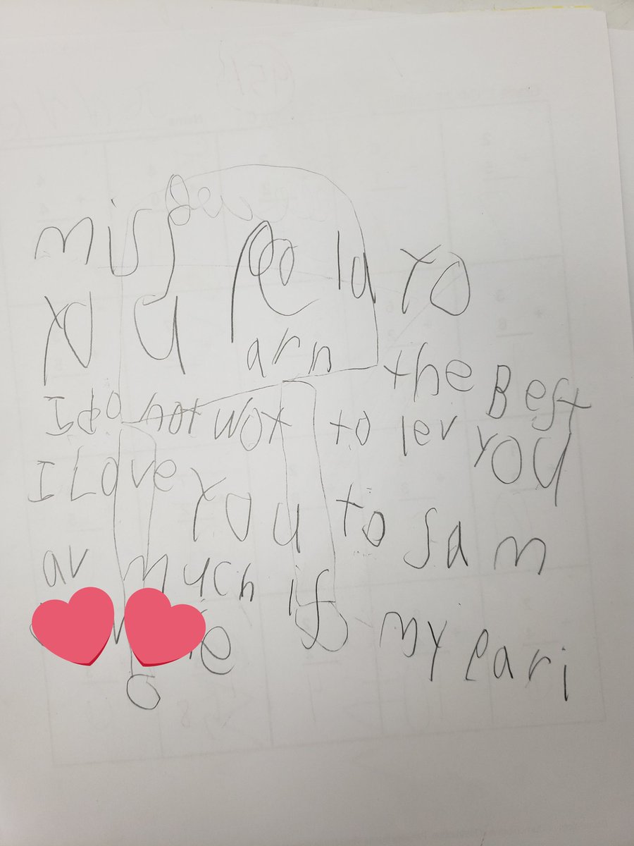 bepelayo's tweet photo. I β€ seeing & receiving my Ss art work, but this time they tugged at my heart strings when grading their math facts π #RelationshipBuilding #KindnessMatters #CastleSTEAM @CastleSTEAM #PelayoPirates https://t.co/hsbpHLkNJZ