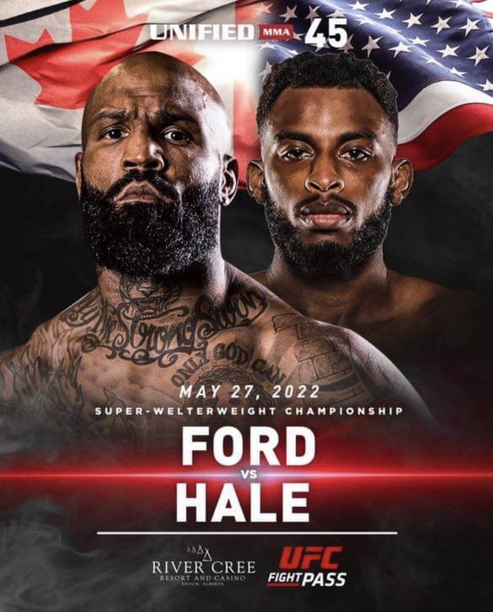 KingHaleMMA's tweet photo. @UFCFightPass @ufc the #kinghaletour22 heads to Canada ๐จ๐ฆ where I will be claim my spot #iwillbegreat #thisgenerationsali #kinghale #rumbleyoungmanrumble
#immagethimouttathere https://t.co/J0yIwK5SHJ