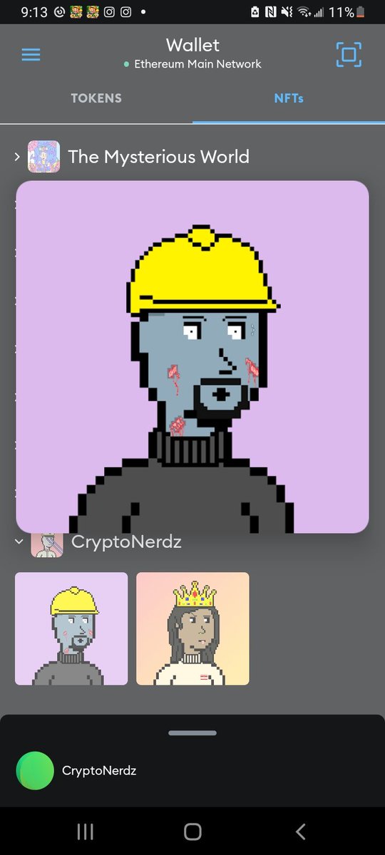 Another One! Giving away a <a href="/Thecryptonerdz/">CryptoNerdz 🧠☔️</a> !! Amazing alpha, still minting and each 1/1 gets 1 ETH!? 👀👀. Teams super cool and someone could make a fat bag from this 🤷‍♂️📈

Rules-
Follow <a href="/Thecryptonerdz/">CryptoNerdz 🧠☔️</a> 
Follow Me
Retweet (tag a friend if you'd like)

Ends in 24hrs.