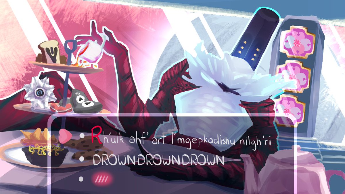 drisfsh's tweet photo. "Why yes guardian can I interest you to DROWN in my brew?"

This feels oddly fitting for April fools too :D

#Destiny2Art #Destiny2 https://t.co/xkSYNee4ie